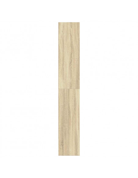 Libreria Rovere Sonoma 80x30x189 cm in Legno Multistrato