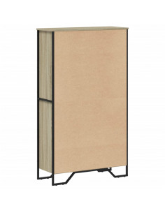 Libreria Rovere Sonoma 80x31x137,5 cm in Legno Multistrato