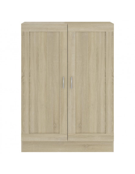 Libreria Rovere Sonoma 82,5x30,5x115 cm in Legno Multistrato