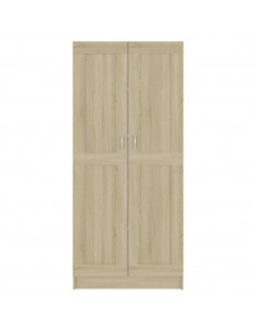 Libreria Rovere Sonoma 82,5x30,5x185,5 cm in Legno Multistrato