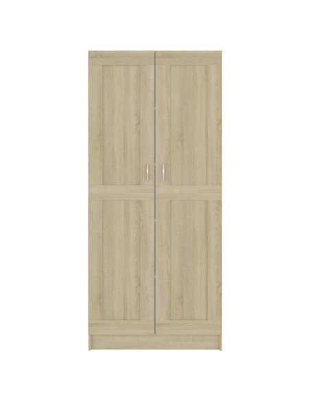 Libreria Rovere Sonoma 82,5x30,5x185,5 cm in Legno Multistrato