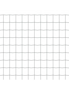 Recinzione Euro in Acciaio 25x1,2 m Grigia