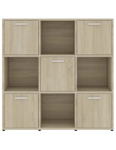 Libreria Rovere Sonoma 90x30x90 cm in Legno Multistrato