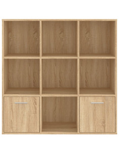 Libreria Rovere Sonoma 98x30x98 cm in Legno Multistrato