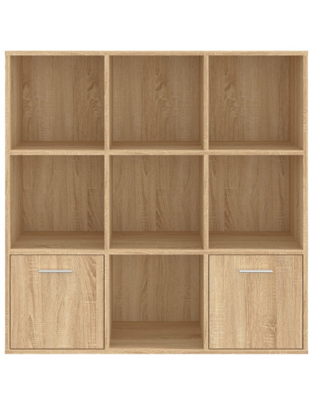 Libreria Rovere Sonoma 98x30x98 cm in Legno Multistrato