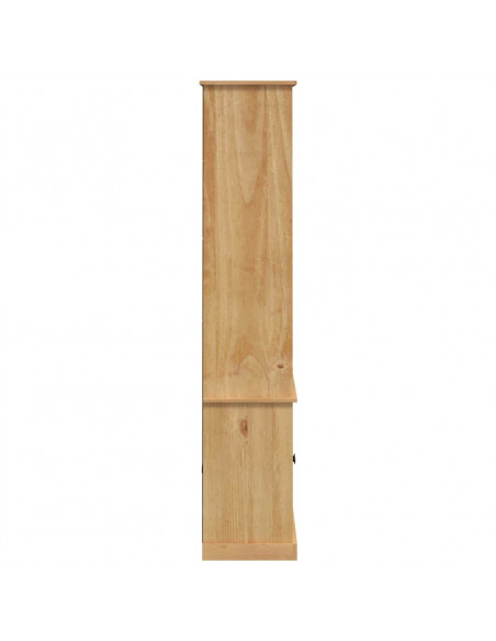 Libreria VIGO 85x35x170 cm in Legno Massello di Pino