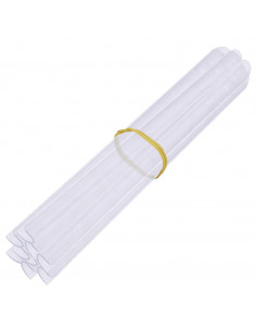 Recinzione Frangivento 4 pz in PVC 35x0,19m Grigio