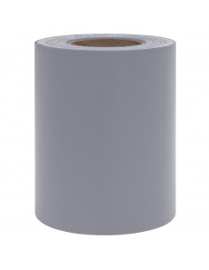 Recinzione Frangivento 4 pz in PVC 35x0,19m Grigio Chiaro Opaco
