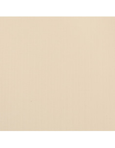 Recinzione Frangivento da Giardino PVC 35x0,19 m Crema