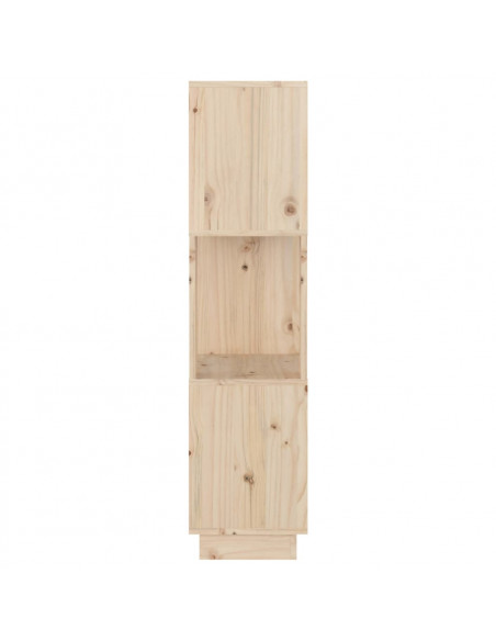 Libreria/Divisorio 51x25x101 cm in Legno Massello di Pino