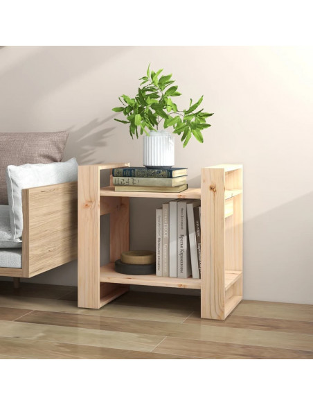 Libreria/Divisorio 60x35x57 cm in Legno Massello di Pino