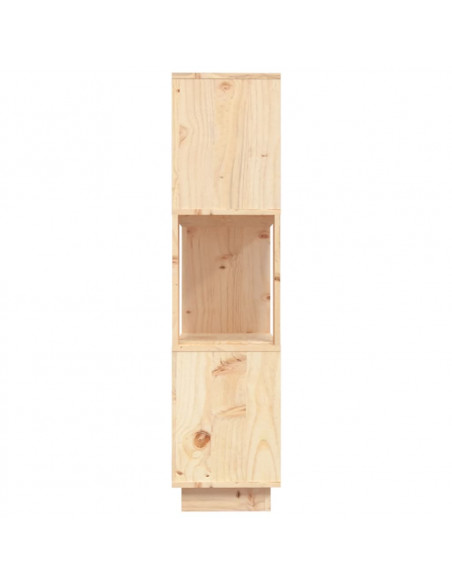 Libreria/Divisorio 80x25x101 cm in Legno Massello di Pino