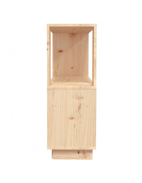 Libreria/Divisorio 80x25x70 cm in Legno Massello di Pino