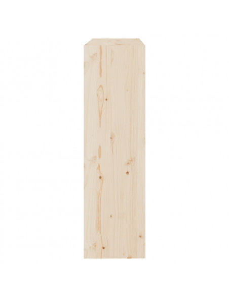 Libreria/Divisorio 80x30x103,5 cm in Legno Massello di Pino