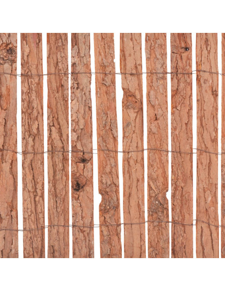 Recinzione in Corteccia 1000x30 cm