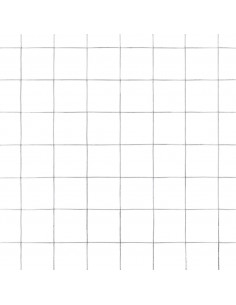 Recinzione in Rete per Pollaio Acciaio Zincato 25x0,5 m Argento