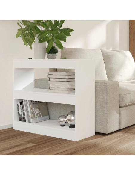 Libreria/Divisorio Bianco 80x30x72 cm