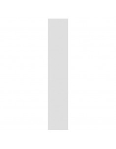 Libreria/Divisorio Bianco Lucido 80x30x166 cm in Truciolato