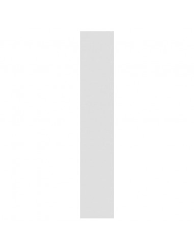 Libreria/Divisorio Bianco Lucido 80x30x166 cm in Truciolato