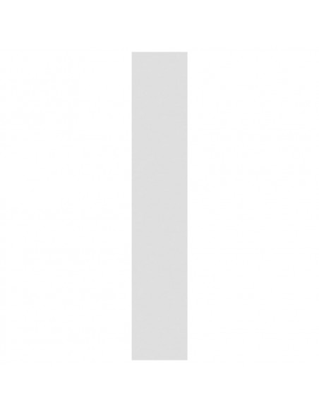 Libreria/Divisorio Bianco Lucido 80x30x166 cm in Truciolato