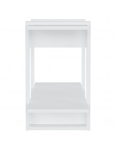 Libreria/Divisorio Bianco Lucido 80x30x51 cm