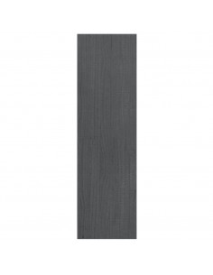 Libreria/Divisorio Grigio 40x30x103,5 cm Legno Massello di Pino