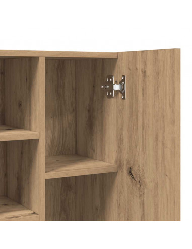 Mobile per Lavatrice Rovere Artigianale 64x25,5x190 cm