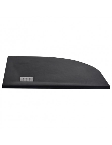Piatto Doccia in SMC Nero 90x90 cm