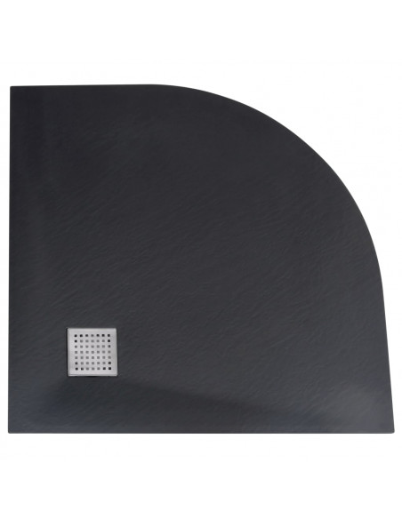 Piatto Doccia in SMC Nero 90x90 cm