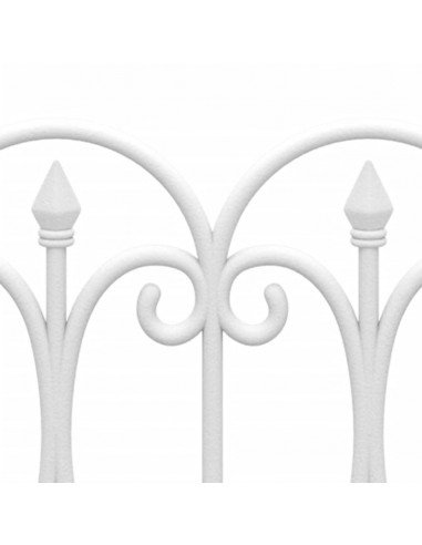 Bordi per Prato 17 pz Bianchi 10 m in PP