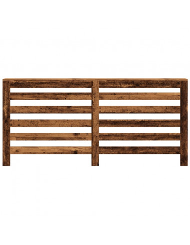 Copertura Termosifone Legno Antico 175x20x82 cm in Multistrato