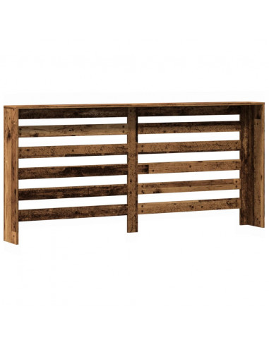 Copertura Termosifone Legno Antico 175x20x82 cm in Multistrato