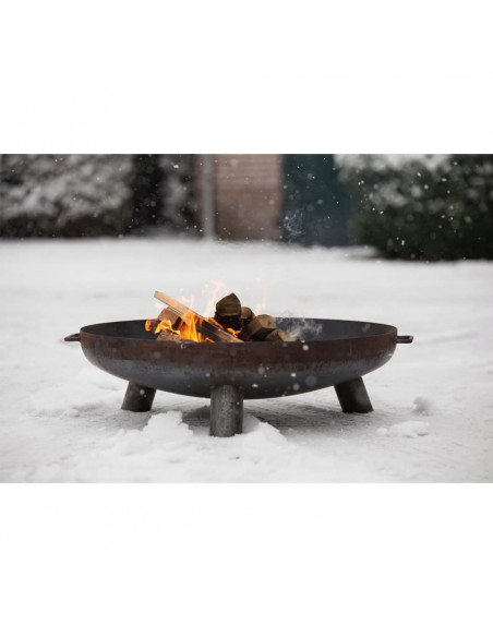 RedFire Braciere Salo Nero in Acciaio 80 cm 81020