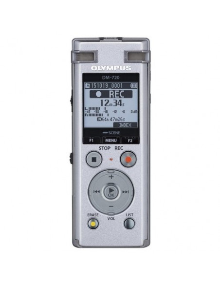 Registratore Olympus V414111SE000 Dm 720 Silver
