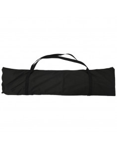 Rete Baseball Rossa e Nera 369x107x271 cm Acciaio e Poliestere