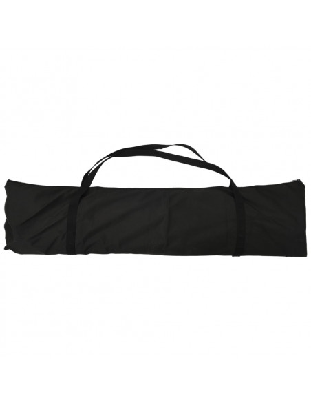 Rete Baseball Rossa e Nera 369x107x271 cm Acciaio e Poliestere