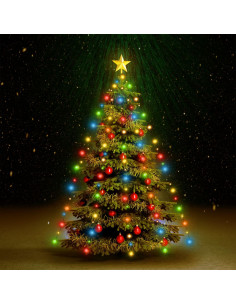 Rete di Luce per Albero di Natale 180 LED Multicolore 180 cm