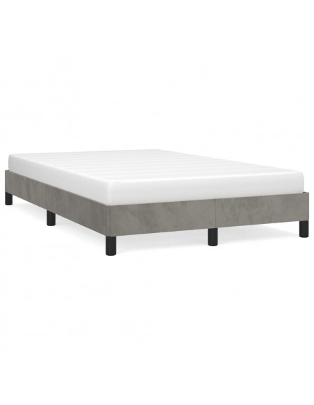 Giroletto Grigio Chiaro 120x200 cm in Velluto