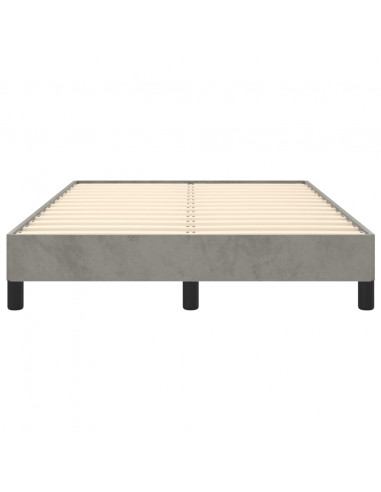 Giroletto Grigio Chiaro 120x200 cm in Velluto