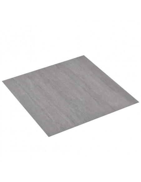 Listoni per Pavimenti Autoadesivi in PVC 5,11 m² Grigio Granito