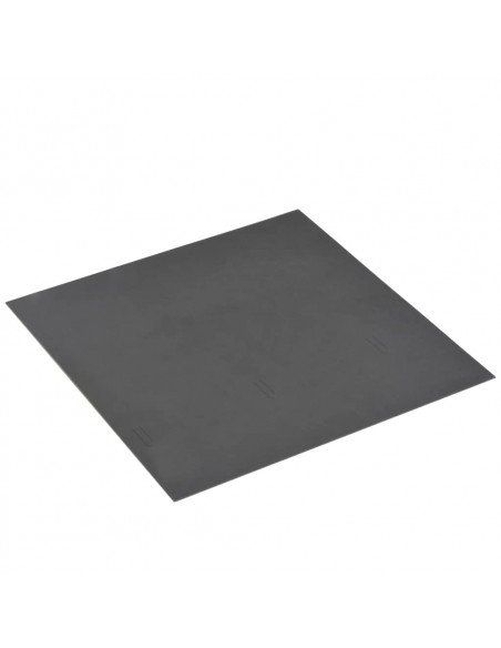 Listoni per Pavimenti Autoadesivi in PVC 5,11 m² Grigio Granito