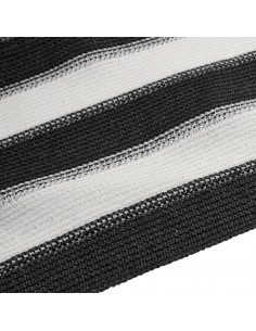 Rete per Privacy Antracite e Bianca 2x25 m in HDPE 150 g/m²