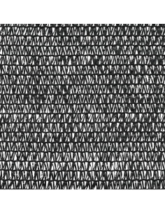 Rete per Privacy Nera 1,2x10 m in HDPE 75 g/m²