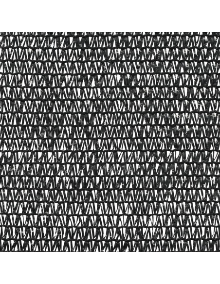 Rete per Privacy Nera 1x10 m in HDPE 75 g/m²