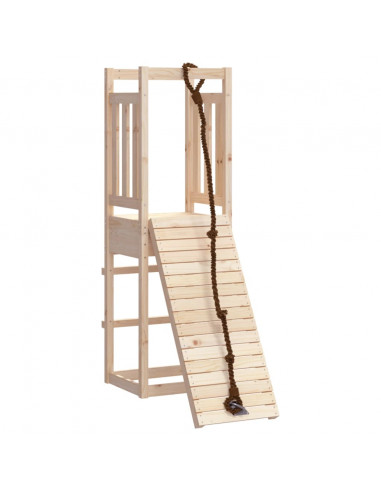 Casetta con Arrampicata inLegno Massello di Pino