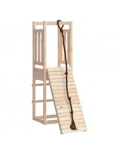 Casetta con Arrampicata inLegno Massello di Pino