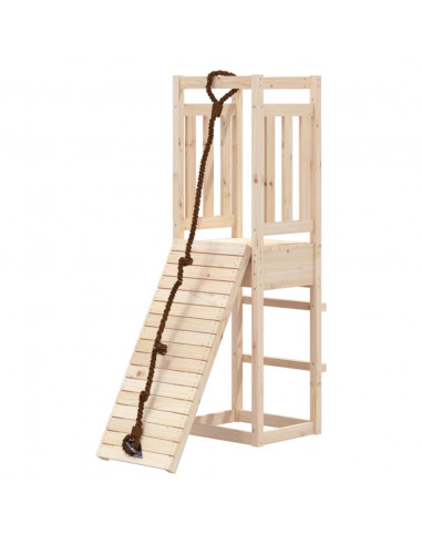 Casetta con Arrampicata inLegno Massello di Pino