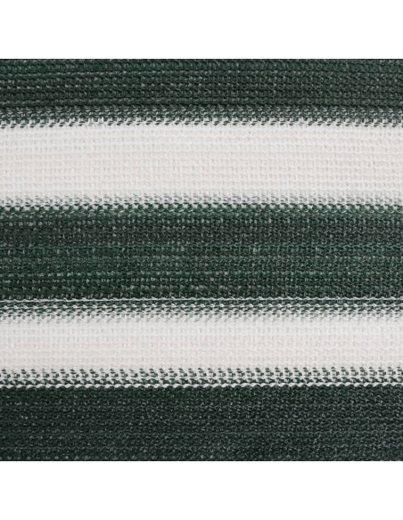Rete per Privacy Verde e Bianco 1,5x25 m in HDPE 195 g/m²
