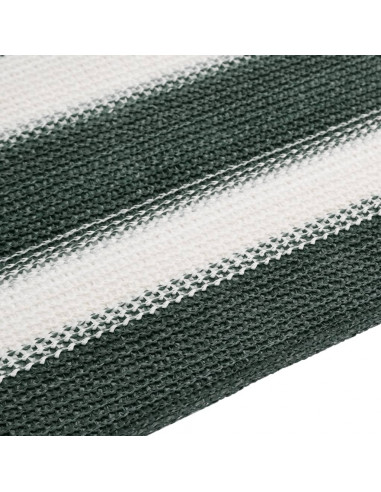 Rete per Privacy Verde e Bianco 1,5x50 m in HDPE 75 g/m²