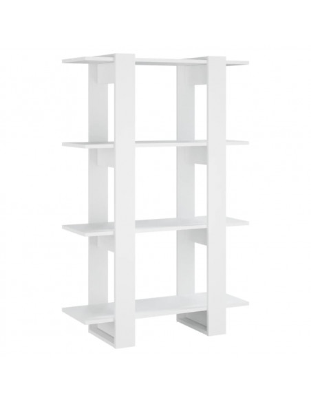Libreria/Divisorio Bianco 80x30x123,5 cm
